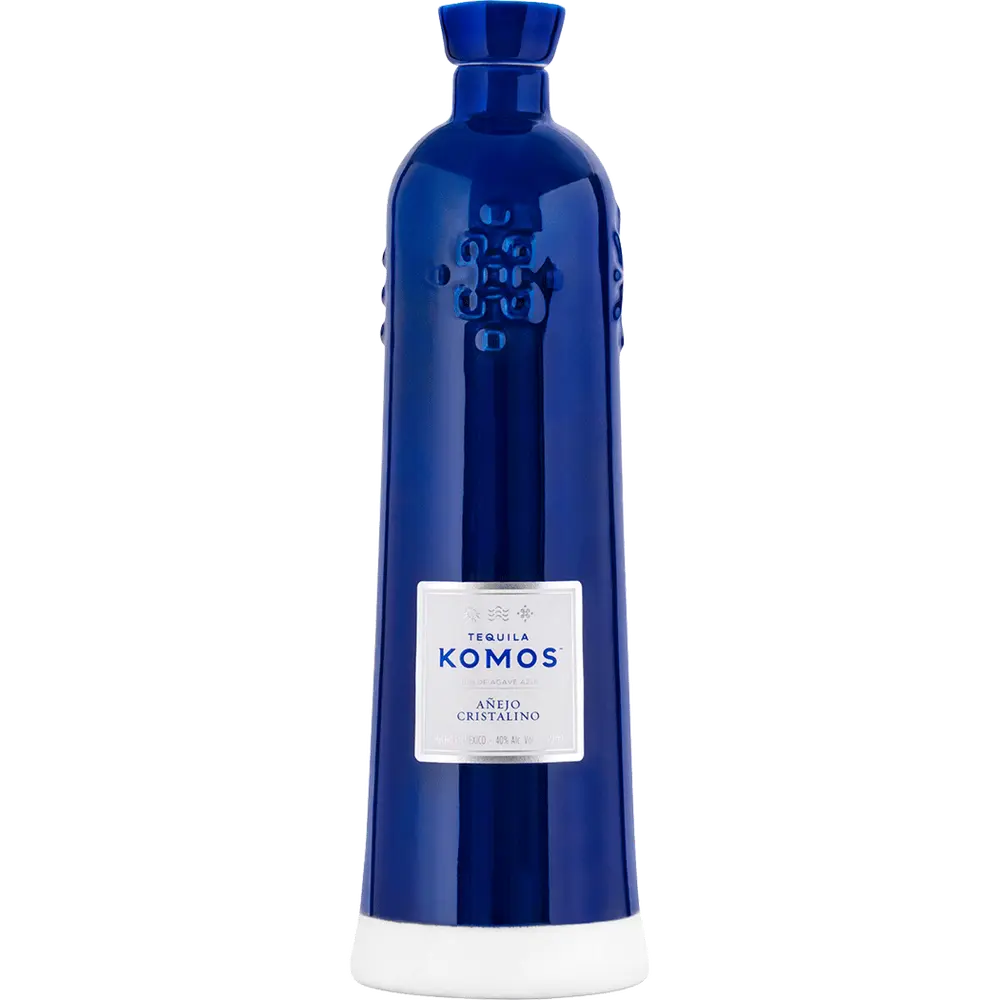 KomosCristalinoAnejoTequila750ml Komos Cristalino Anejo Tequila 750ml - Image 1