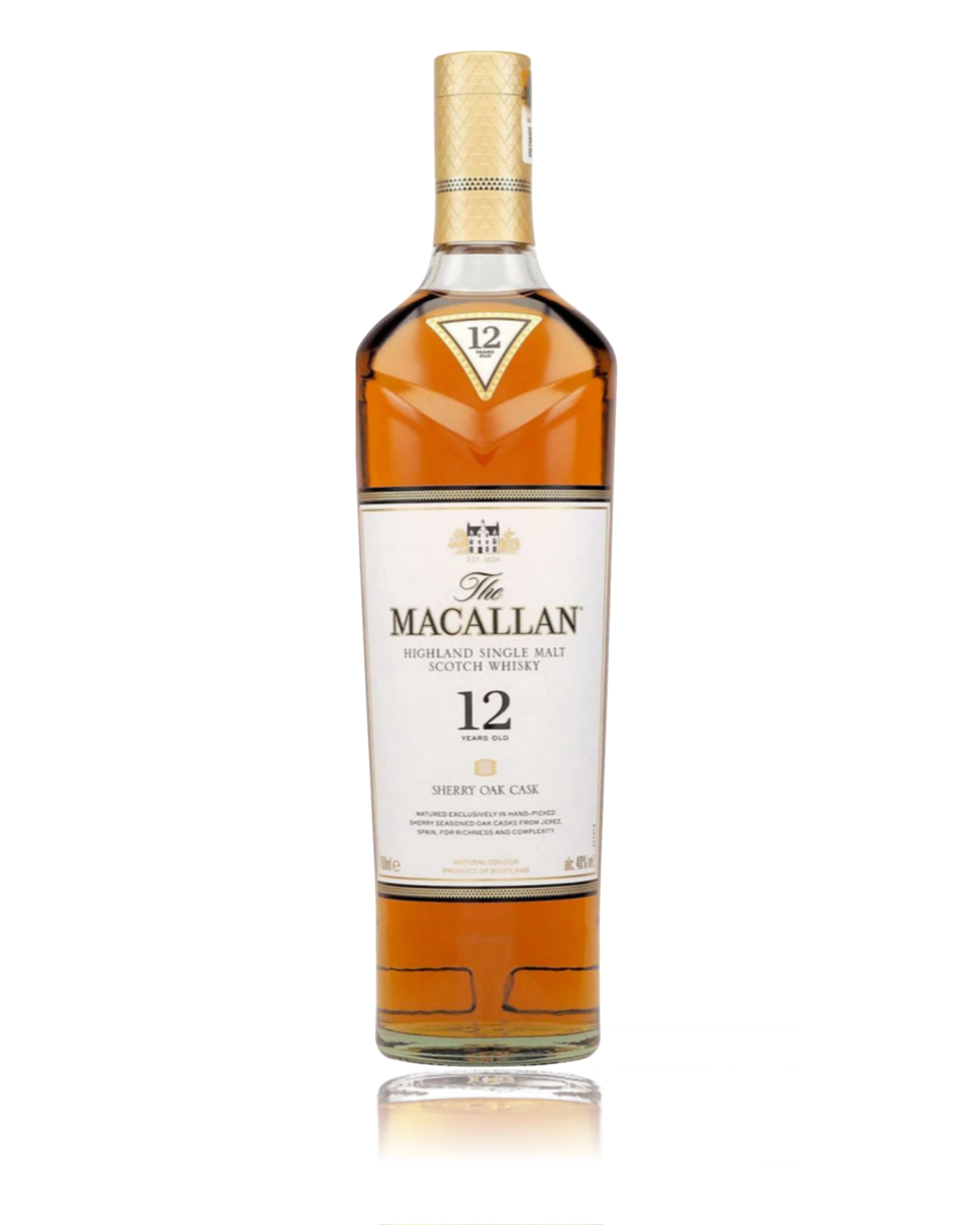 Macallan_Sherry_Oak_Cask_12_Year_Old_Single_Malt_Scotch_Whisky_750ml_3 Macallan Sherry Oak Cask 12 Year Old Single Malt Scotch Whisky 750ml - Image 1