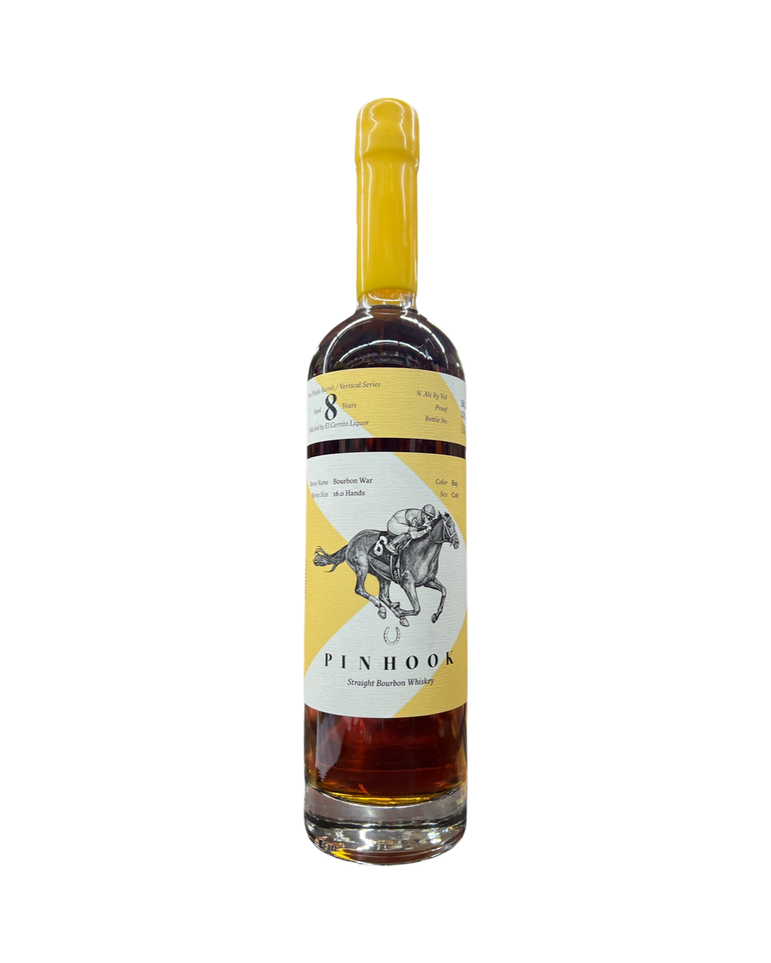 Pinhook_8_Year_Old_True_Single_Barrel_EL_Cerrito_Liquor_Store_Pick_Straight_Bourbon_Whiskey Pinhook 8 Year Old True Single Barrel EL Cerrito Liquor Store Pick Straight Bourbon Whiskey - Image 1