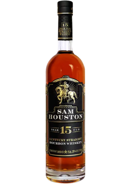 Sam Houston 15 Year Old Kentucky Straight Bourbon Whiskey 750ml