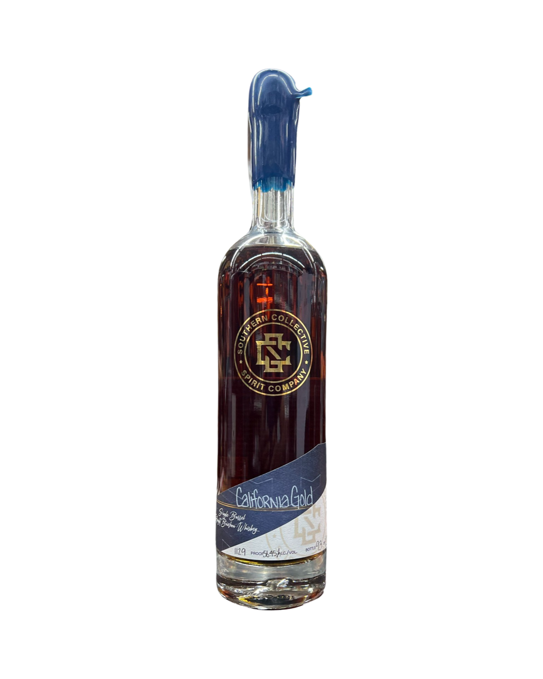SouthernCollectiveSpiritCompanyCaliforniaGoldSingleBarrelBourbonWhiskey Southern Collective Spirit Company California Gold Single Barrel Bourbon Whiskey - Image 1