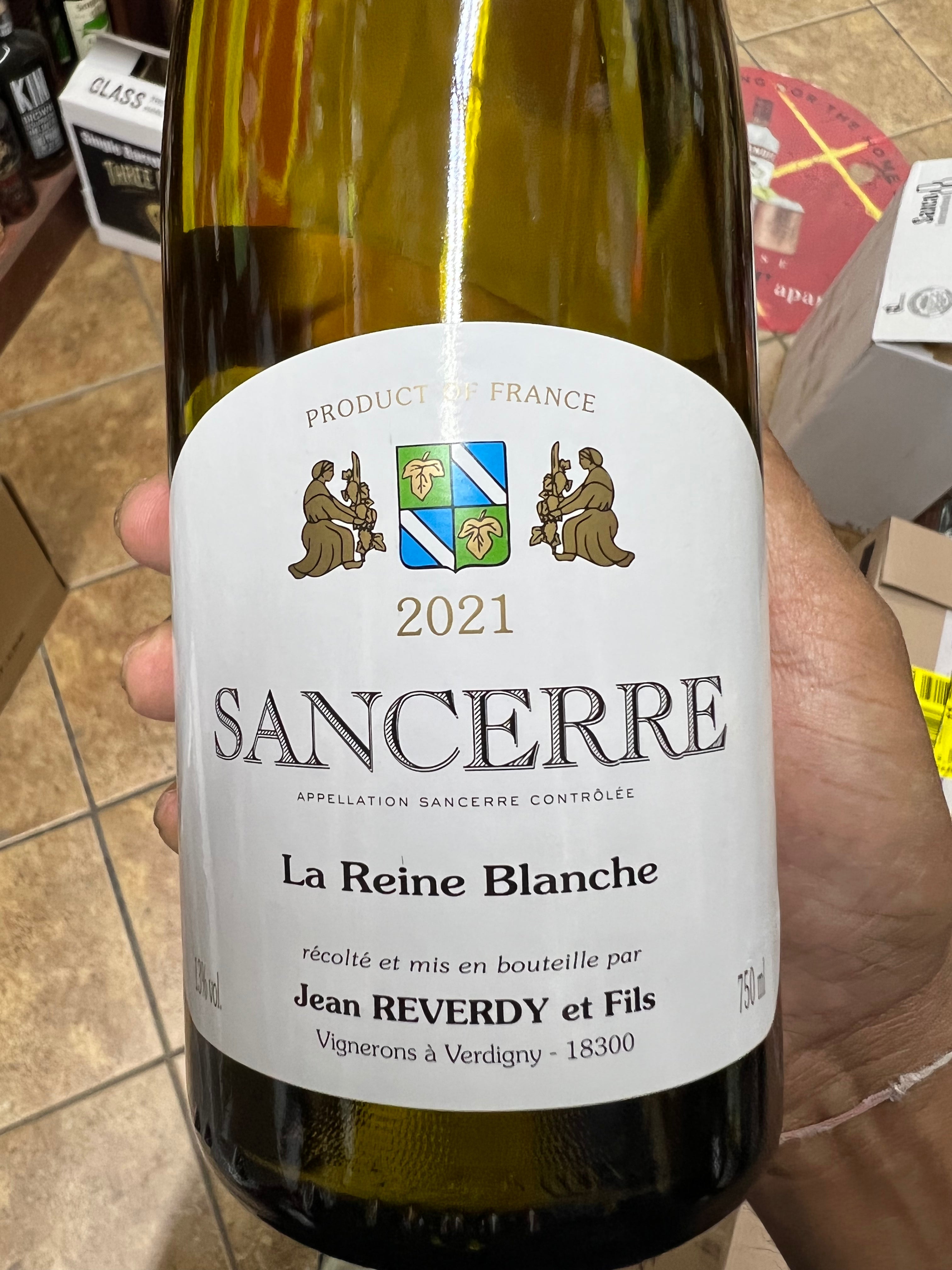 image_03e6dea7-4976-4433-9f8a-0d3dbd884d42 2021 Jean Reverdy Et Fils Sancerre La Reine Blanche - Image 1