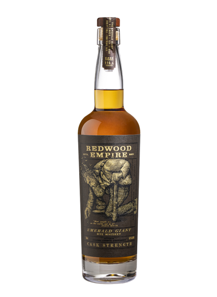 Redwood Empire Emerald Giant Rye Whiskey 750ml