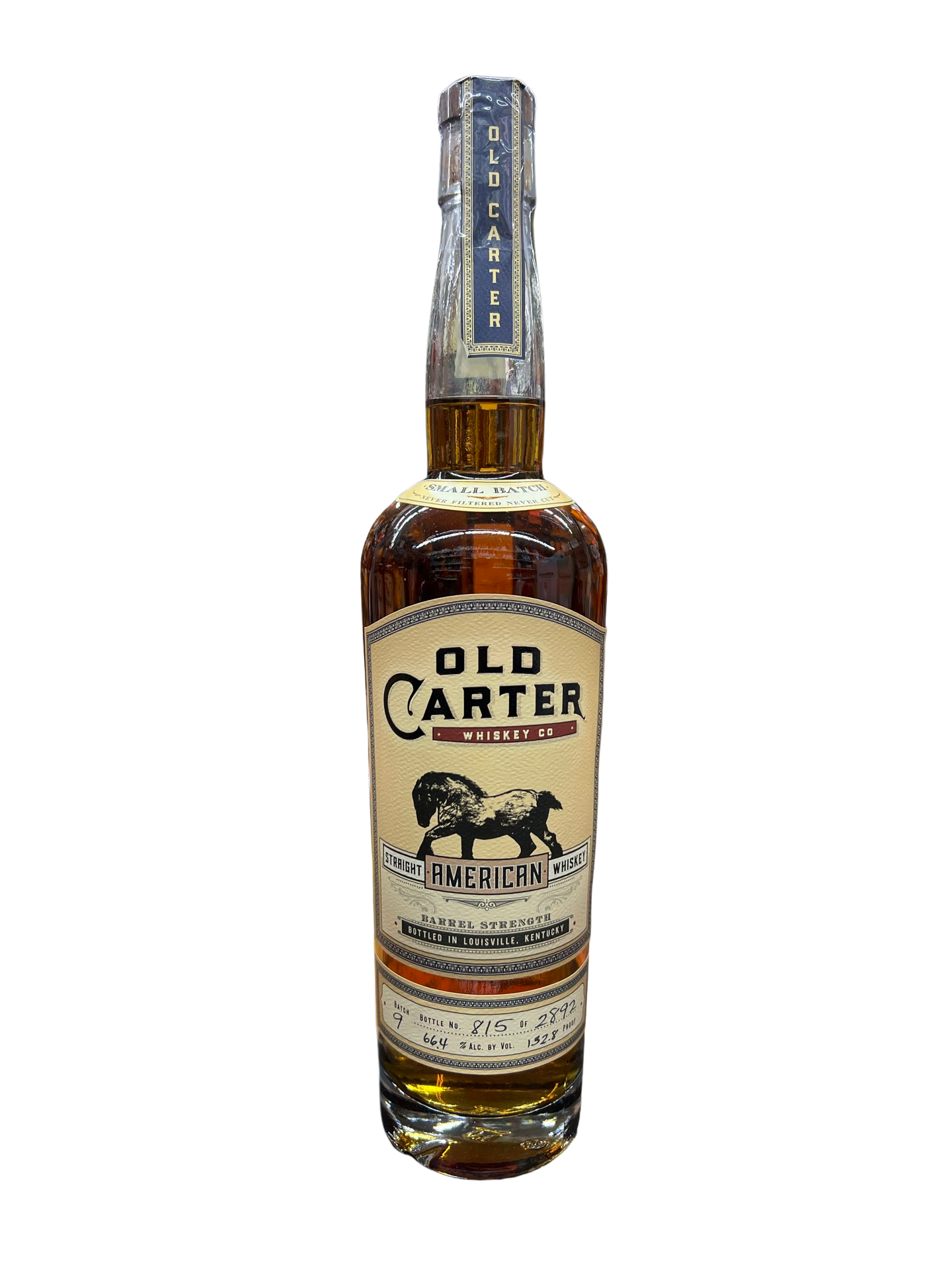 image_23f9069c-47e2-4821-881d-cdcfb0c856be Old Carter Batch 9 Straight Bourbon Whiskey 750ml - Image 1