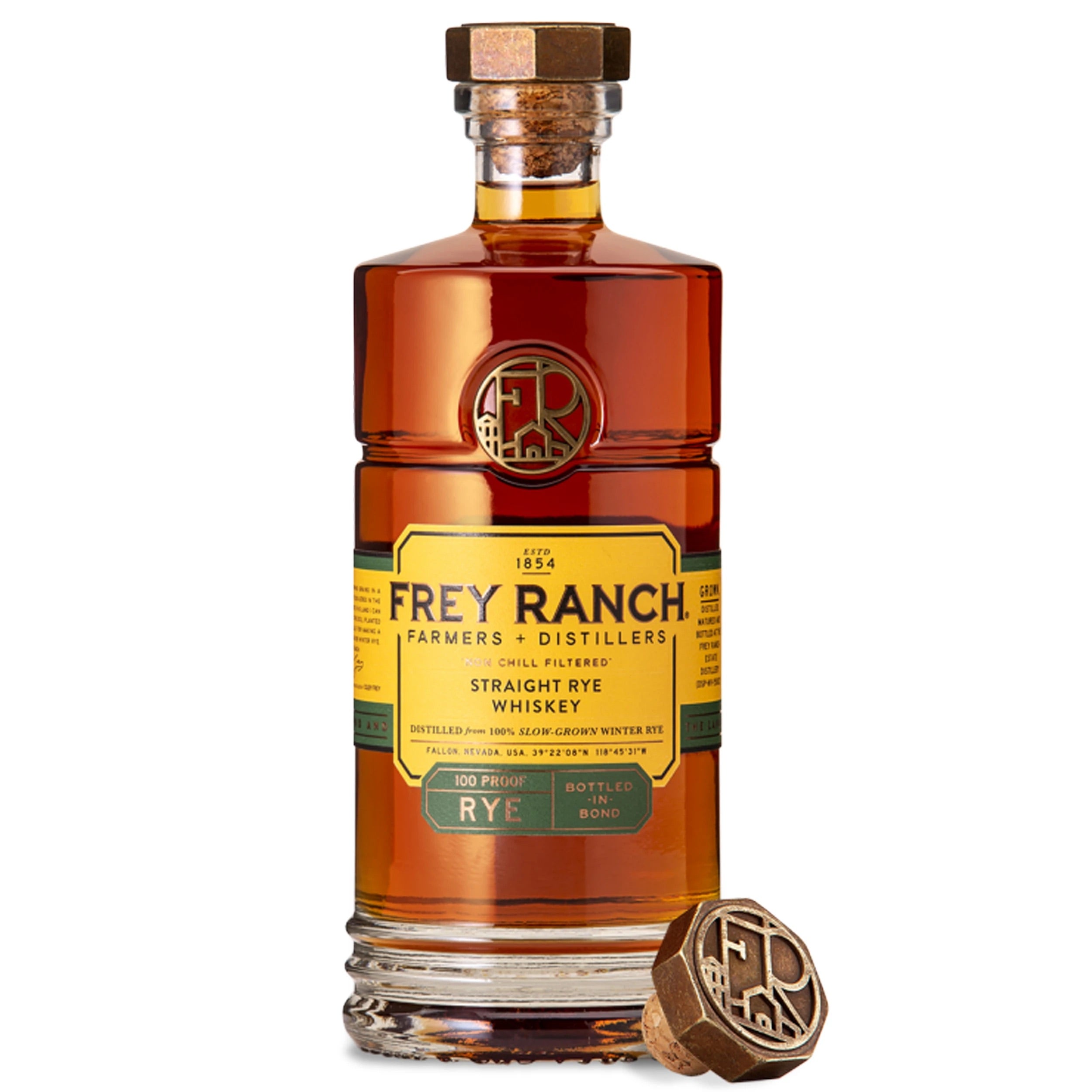 image_39ad9b14-d3a0-4989-bd30-dda350d0666f Frey Ranch Straight Rye Whiskey 750ml - Image 1