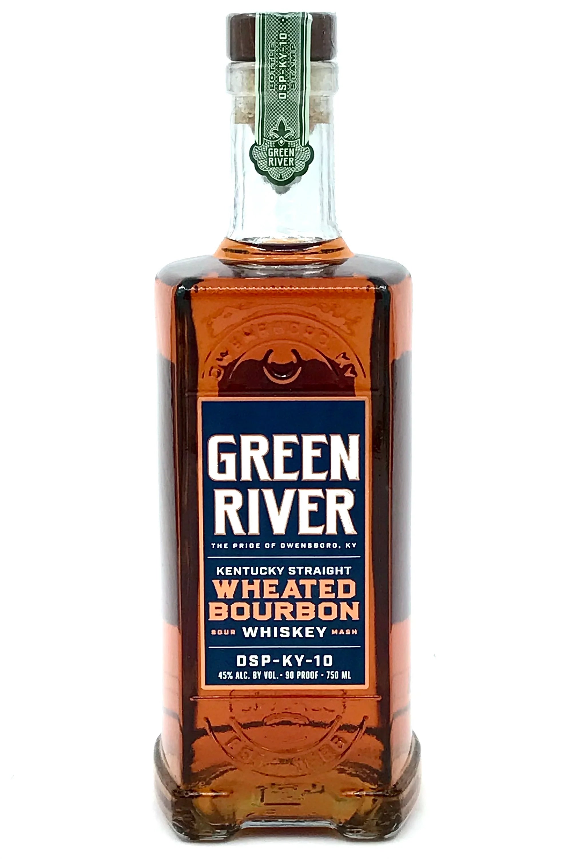 image_51db0815-f2f0-4821-b07e-2d126454b209 Green River Wheated Straight Bourbon Whiskey 750ml - Image 1