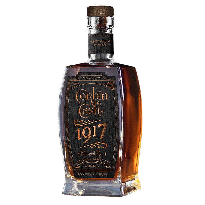 image_67fdb81a-35b4-49a1-aeae-7b0867c1a643 1917 Corbin Cash Merced Rye Whiskey 750ml - Image 1