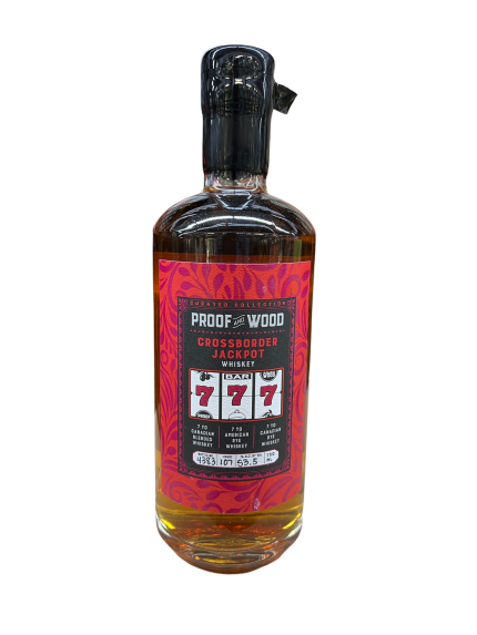 Proof and Wood Crossborder Jackpot 7 year Old Blended Whiskey 750ml