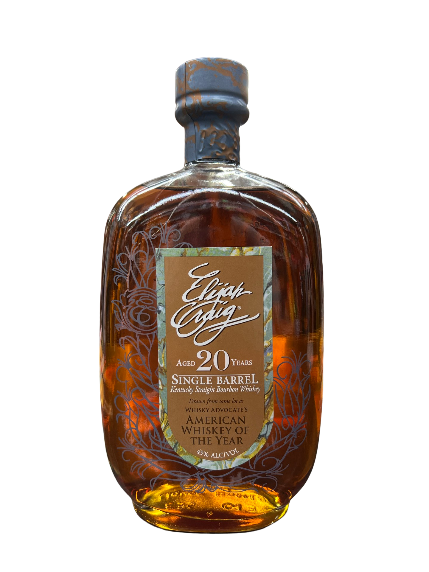 image_6da4dd1f-c8fa-4cfa-bba8-d11d3a87f856 Elijah Craig 20 Year Old Single Barrel Straight Bourbon Whiskey 750ml - Image 1