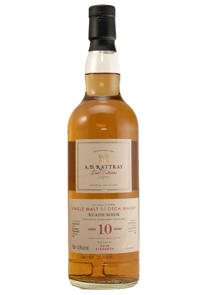 image_70ce7ec6-2df0-4504-9649-acfaee54eee5 A.D. Rattray Cask Collection Ruadh Mhor 10 Year Old Single Malt Scotch Whisky - Image 1