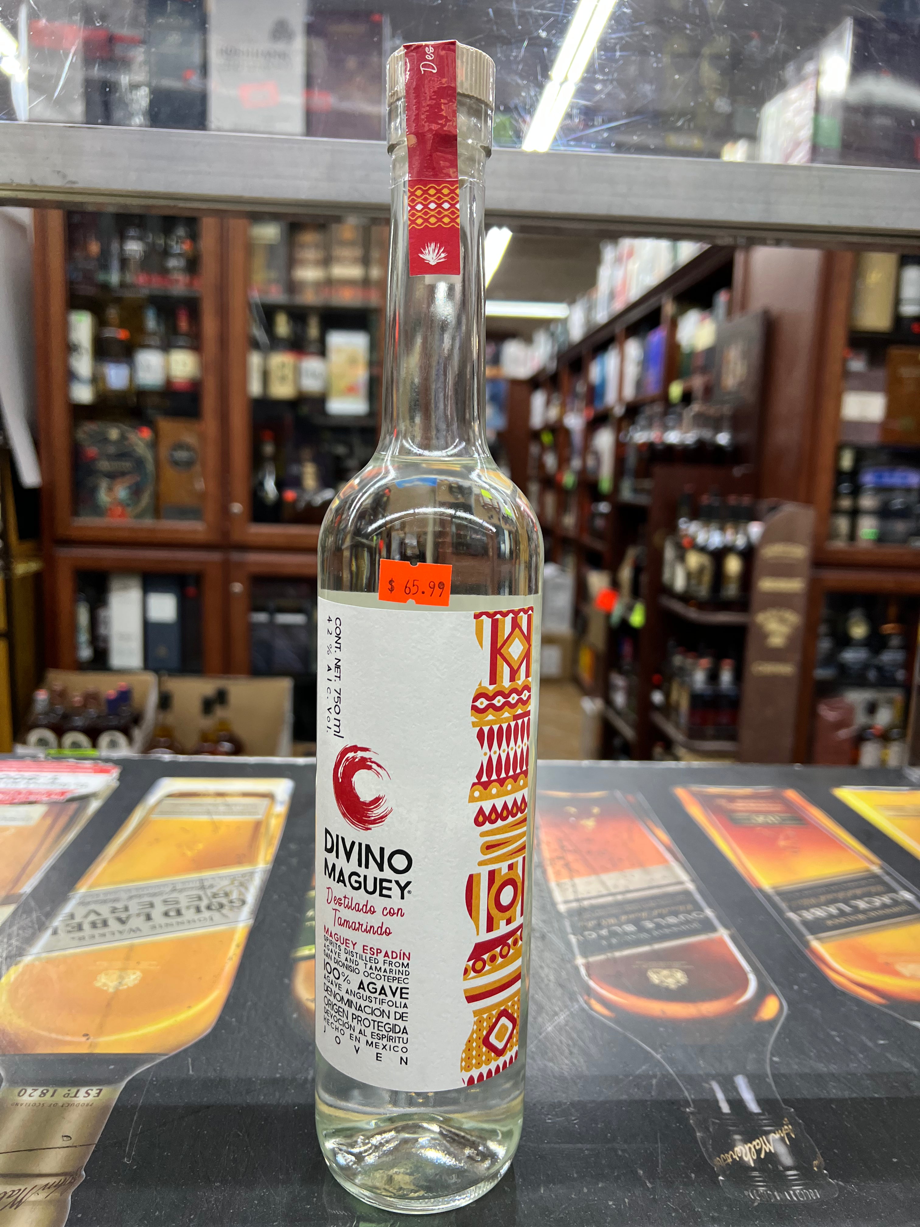 image_74432922-d824-434e-a5c2-e2a597ccfa0d Divino Maguey Espadin con Tamarindo Joven Agave Spirit 750ml - Image 1