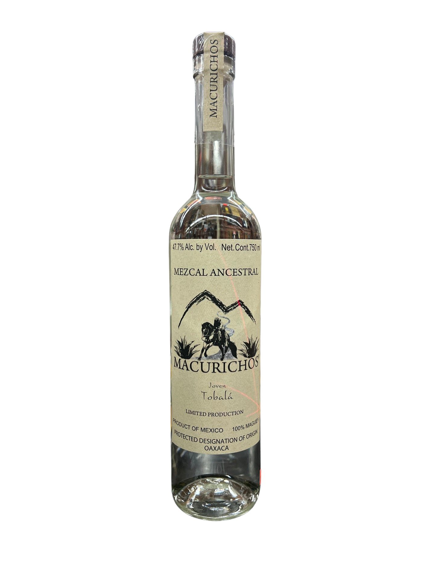 image_7d2d6f78-5588-48f3-8338-9052eee7cf59 Macurichos Tobala Joven Mezcal 750ml - Image 1