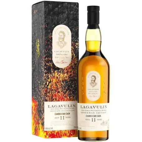 image_8650a284-6a99-4320-b395-fc2c2691ef48 Lagavulin Offerman Edition Charred Oak Cask Finish 11 Year Old Single Malt Scotch Whisky 750ml - Image 1