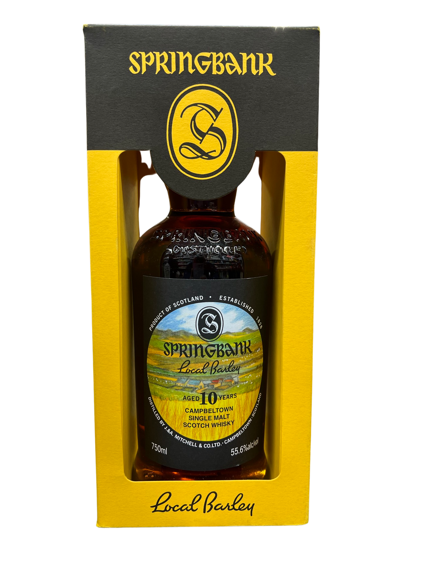 image_a3ff11c9-a2c9-4acb-bed1-af99cdf29f1a 2010 Springbank Local Barley 10 Year Old Single Malt Scotch Whisky - Image 1