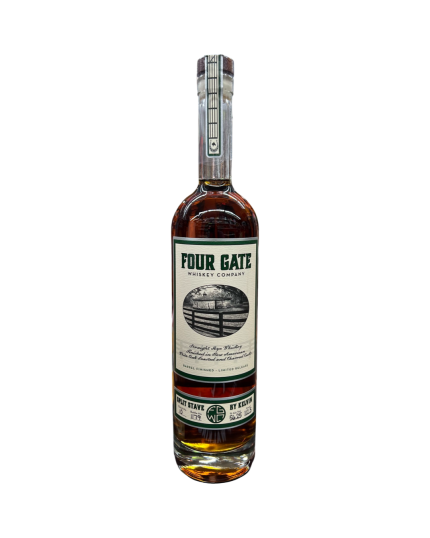 Four Gate Split Stave by Kelvin Kentucky Straight Rye Whiskey 750ml