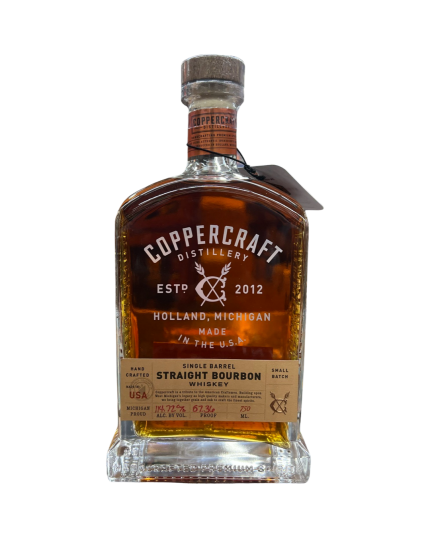 Coppercraft Single Barrel EL Cerrito Liquor Store Pick 8 Year Old MGP Straight Bourbon 750ml