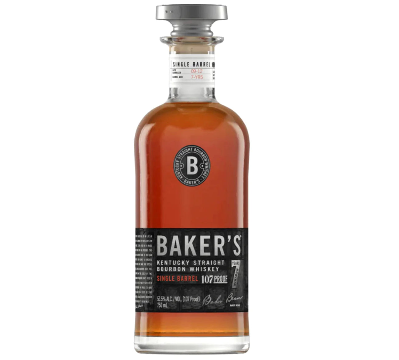 image_af25c136-c3f4-4fef-ade3-805164648b00 Baker's Single Barrel 7 Year Old Kentucky Straight Bourbon 750ml - Image 1