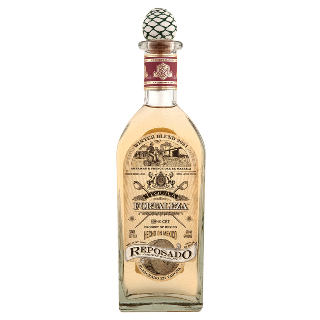 image_bc30b084-9b1d-4fa7-b492-4b2ebcdaac9c 2021 Fortaleza Winter Blend Reposado Tequila 750ml - Image 1