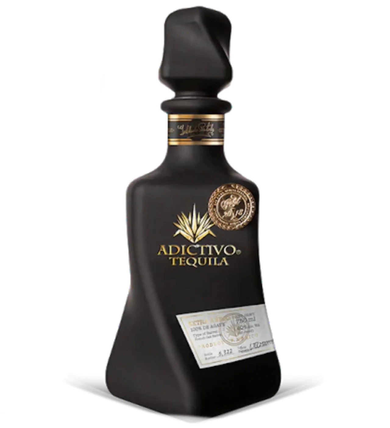 image_cdd69b2b-68ad-4432-842a-708b2288c6ee Adictivo Black Edition Extra Anejo Tequila 750ml - Image 1