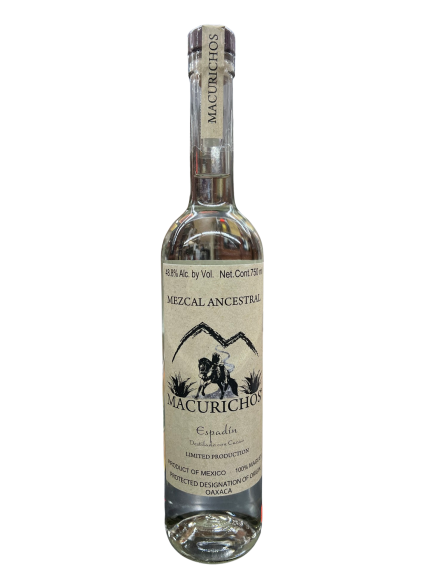 Macurichos Espadin Destilado Con Cacao Mezcal 750ml