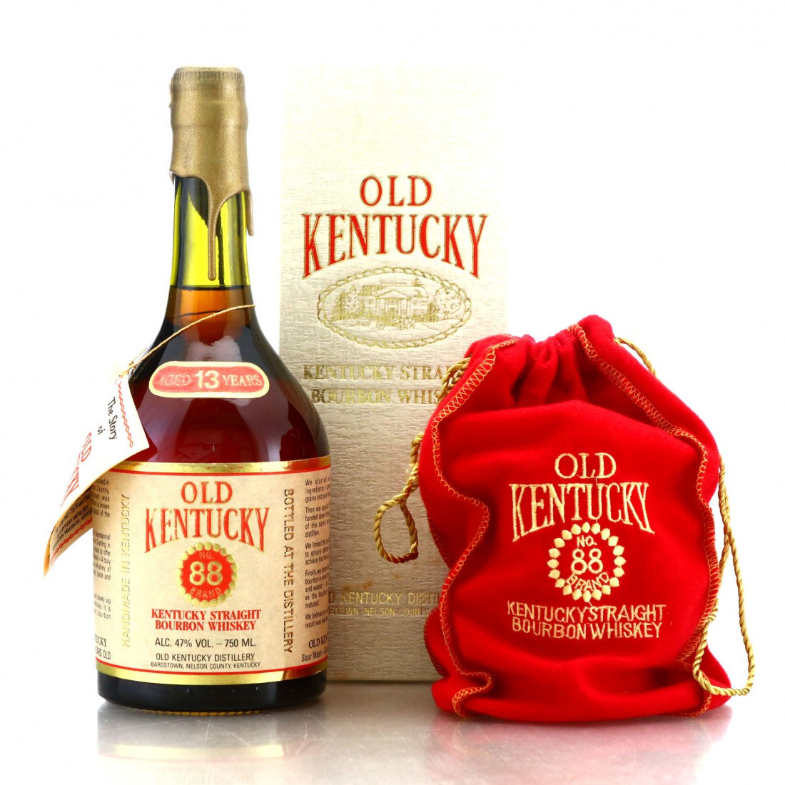 image_e78cf564-9fdc-4645-a0ea-85b0fb46e41a Old Kentucky No. 88 13 Year Old Kentucky Straight Bourbon Whiskey - Image 1