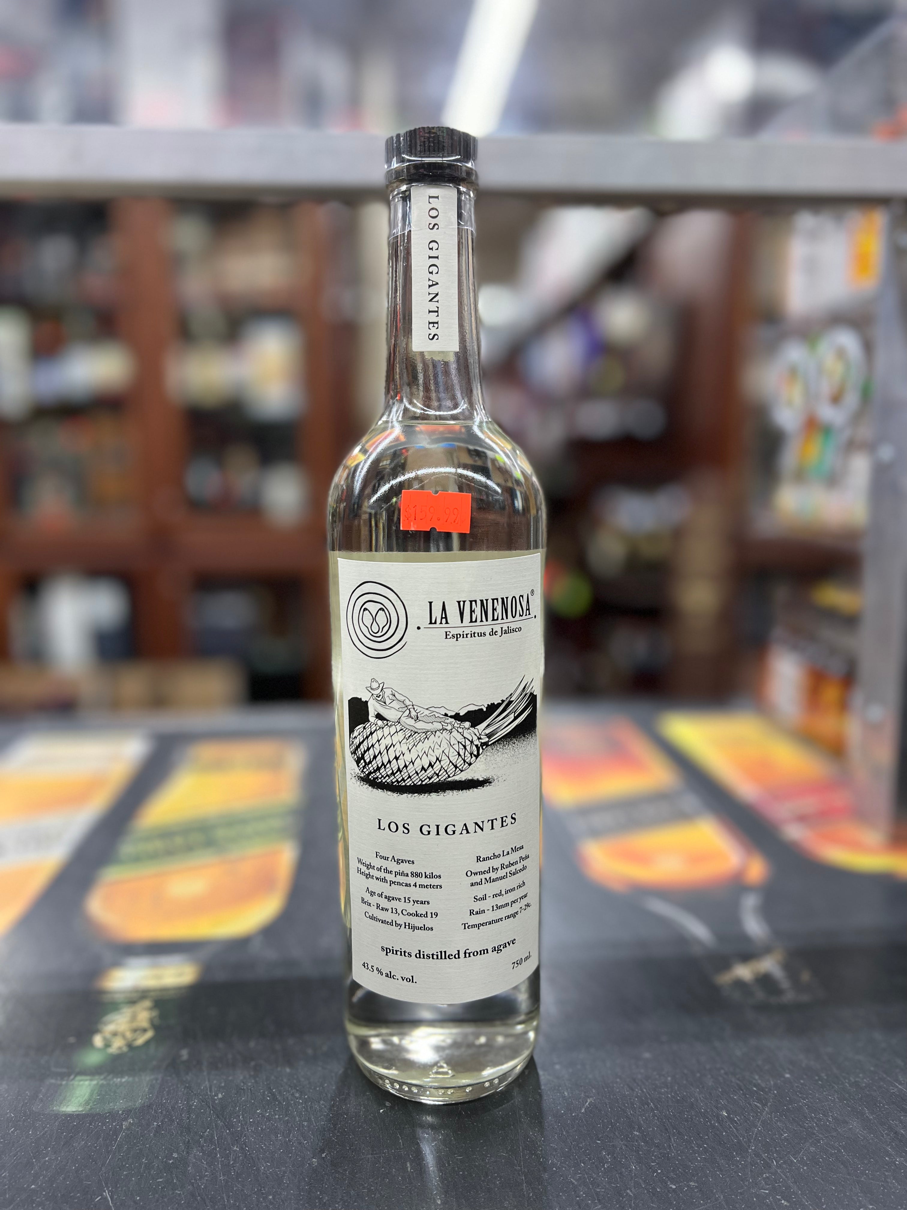 image_fb09a3e6-a04f-4091-ba9e-1261aa44bfb7 La Venenosa Los Gigantes Agave Spirit 750ml - Image 1